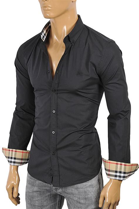 burberry dress shirt mens|burberry dress shirt men cheap.